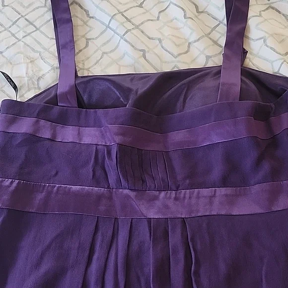 Sue Wong purple silk cocktail dress - Picture 6 of 8